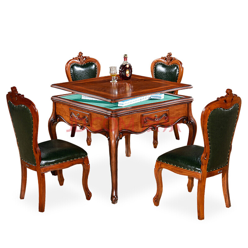 苏美特麻将机实木全自动麻将机餐桌两用现代四口麻将桌