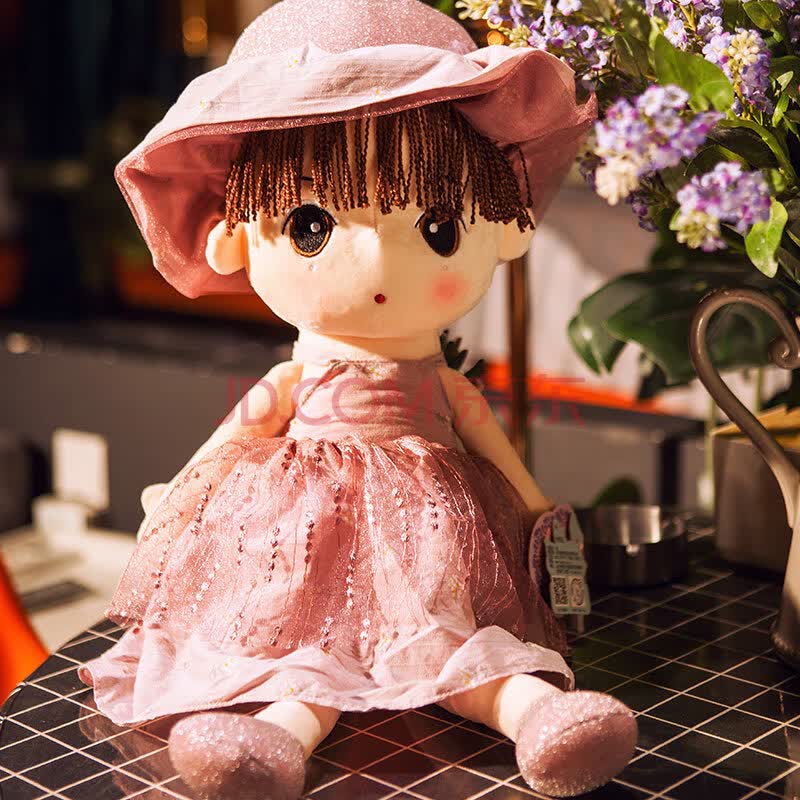 女生少女洋毛绒玩具菲儿布娃娃可爱玩偶抱枕公仔睡觉抱女床上女孩