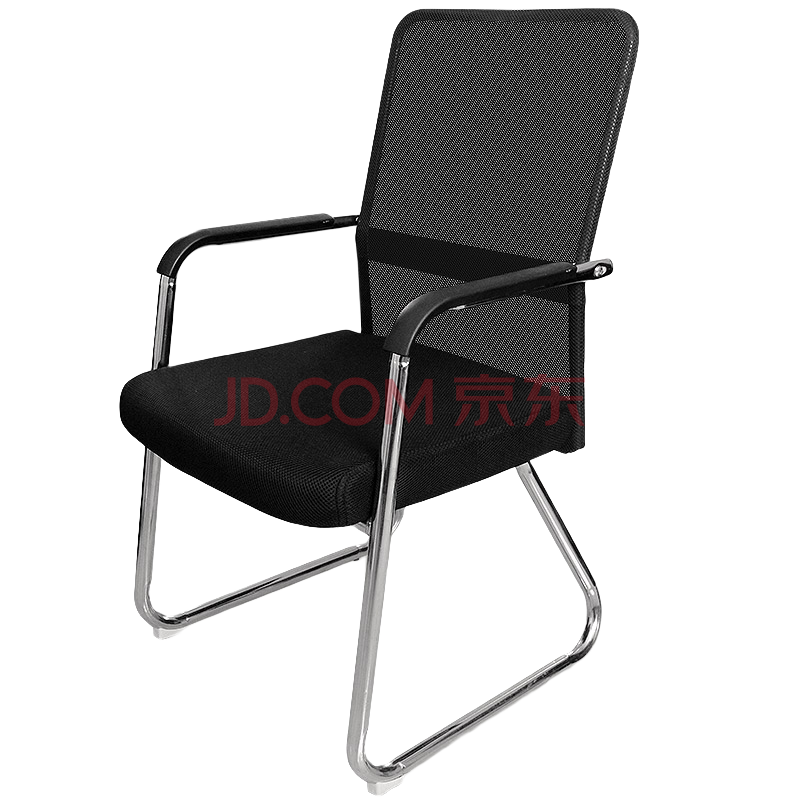 奇晟铭源办公椅会议椅电脑椅座椅弓形椅新板新棉电镀网布椅子LC-139