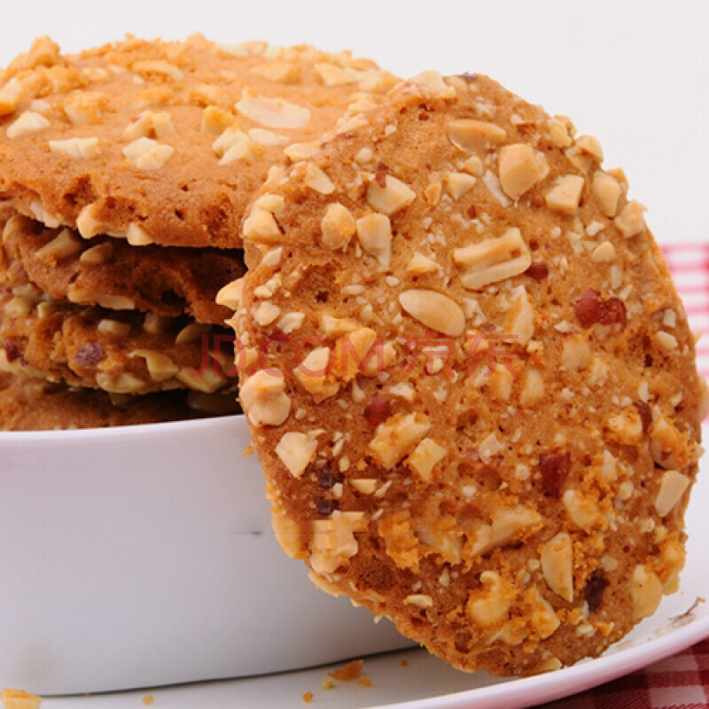 成都特产闻酥园花生桃酥250g 文殊院宫廷糕点 瓜子酥