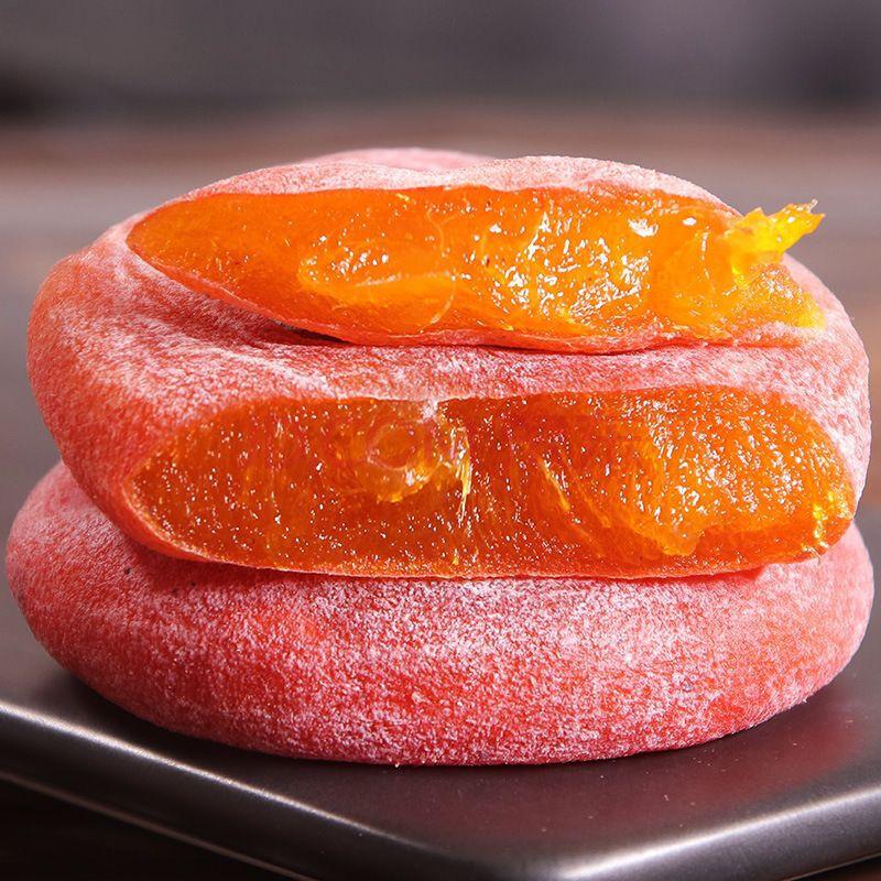 恭城特产正宗溏心圆柿饼5斤装农家自制散装新鲜爆浆绿源 圆柿饼1斤装