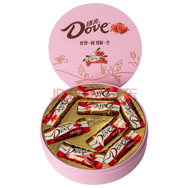 【品牌百亿补贴】德芙dove巧克力礼盒装乔迁订婚结婚喜糖伴手礼孩子