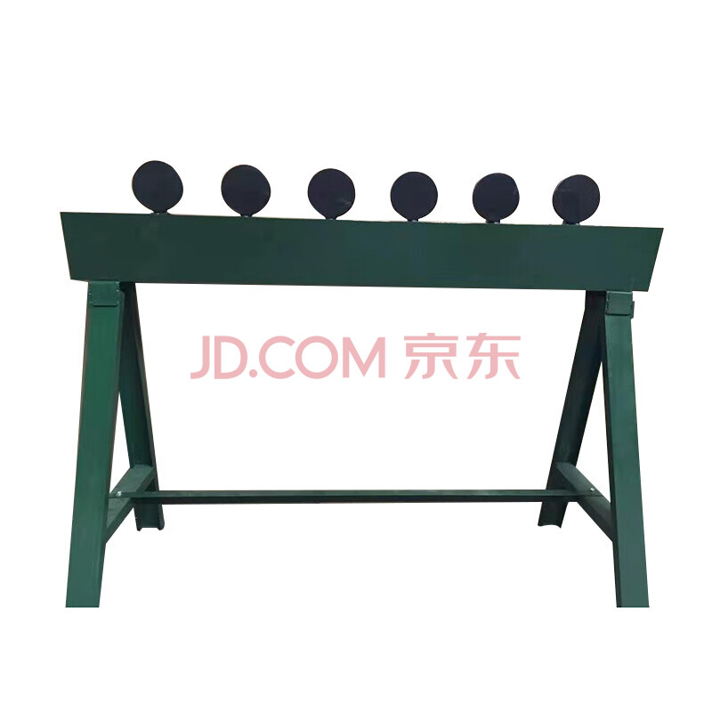 六头钢板靶钢板手动升降靶机起倒靶机移动靶靶机起倒靶机射击用 六头