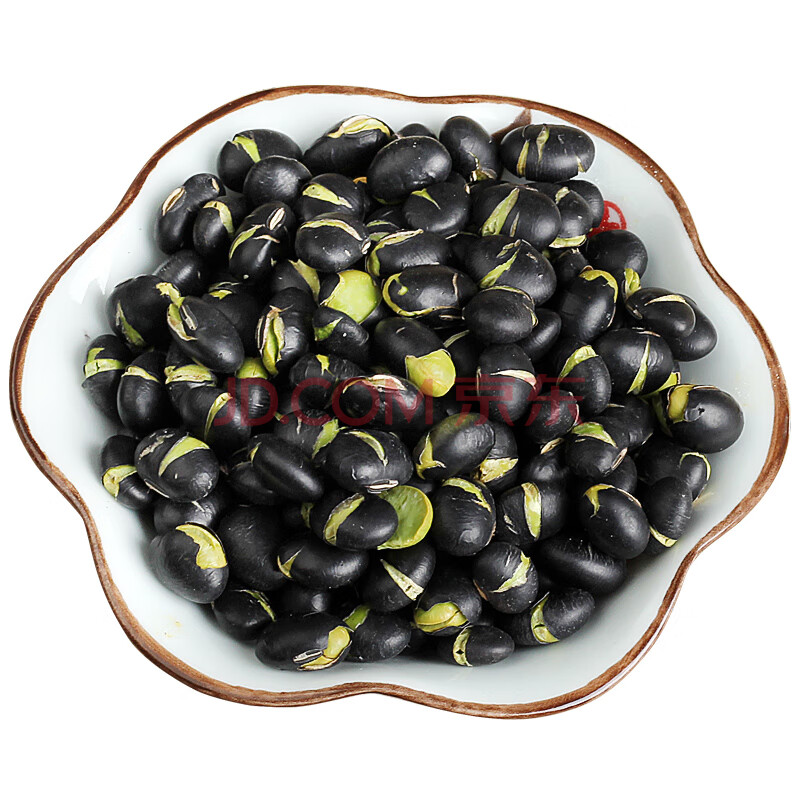 干炒黑豆即食熟备孕香酥豆原味散装小包零食盐焗无油炒豌豆 黑豆2斤装
