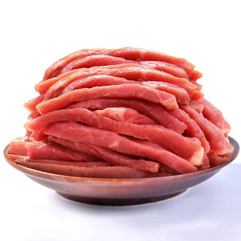 艾克拜尔 原切牛肉丝 450g/袋 新鲜生牛肉切丝1 原切牛肉丝450g*2