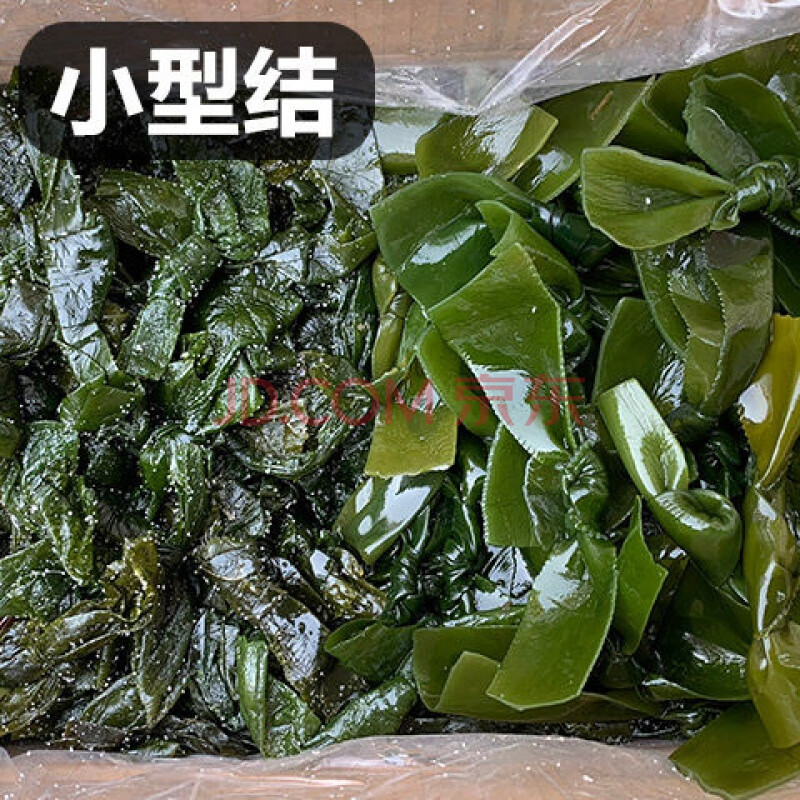 海帶結新鮮海帶扣鹽漬乾貨火鍋麻辣燙煮串串食材 小型結5斤