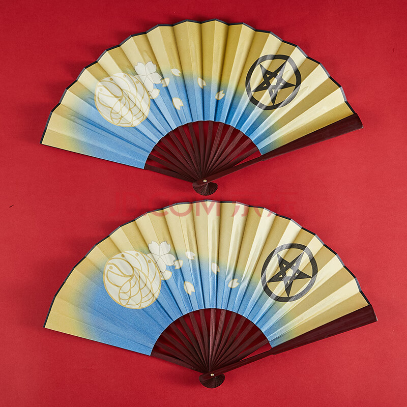 式扇子阴阳师大天狗妖狐妖刀姬莹草游戏8/10寸日用扇 【晴明】10寸