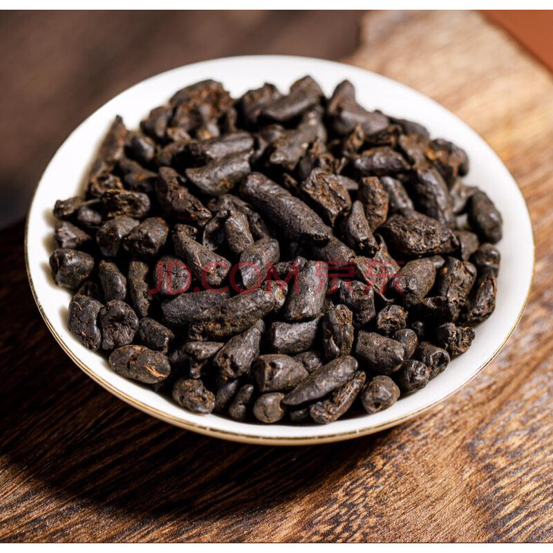 茶化石云南普洱茶熟茶糯米香茶散茶叶老茶头送礼碎银子盒罐装400g