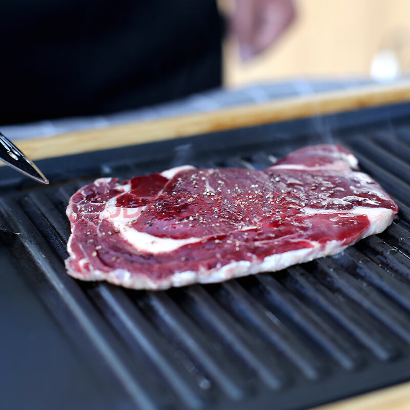 如康 巴西进口眼肉牛排 700g/袋 5片 原切牛排套装