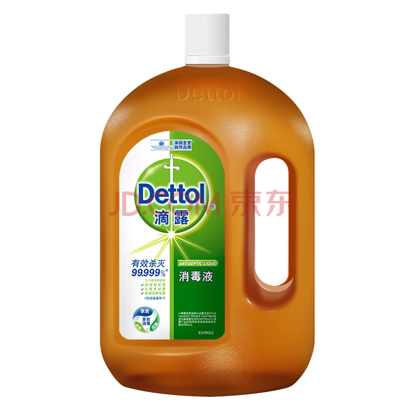 滴露dettol 消毒液1 8l 杀菌除螨家居室内宠物环境消毒儿童宝宝内衣衣物除菌剂