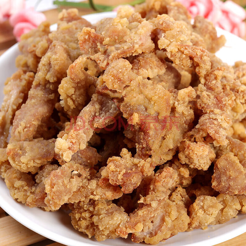 椒香酥肉500g 裹粉豬裡脊肉條冷凍油炸小吃調理