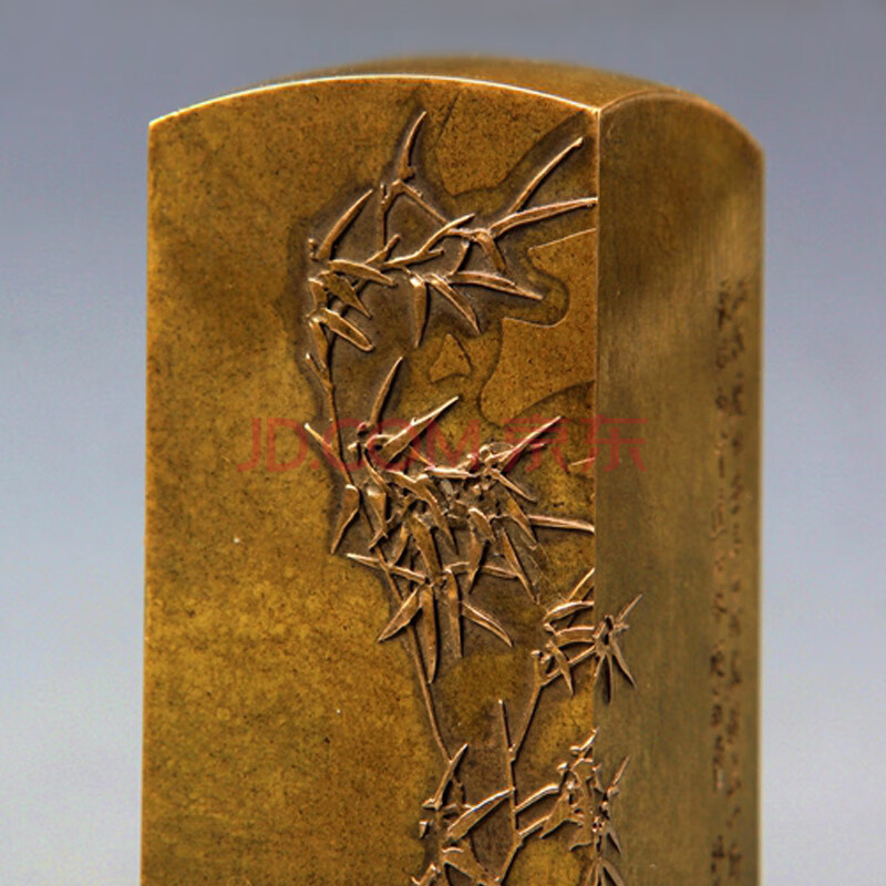 高端纯铜印章定制艺术篆刻精品心经方章 文玩纯铜心经手雕印章私人