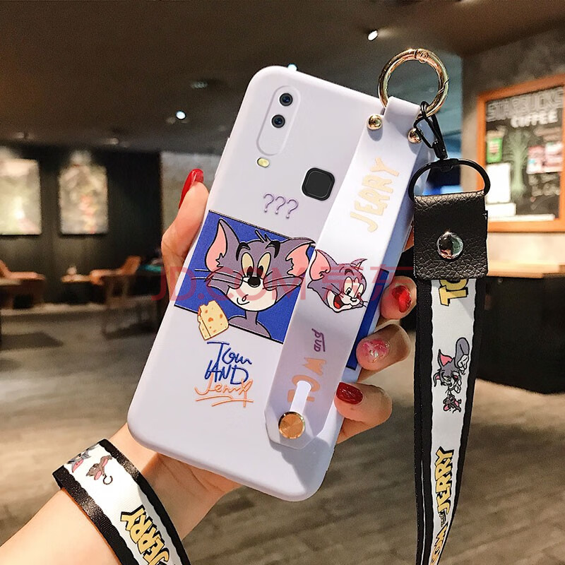 卡弗拉 vivoy3s手机壳vivo y3保护套女款全包硅胶防摔卡通可爱达菲熊