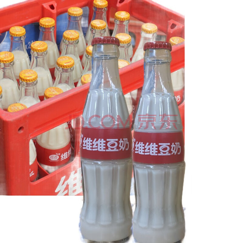 维维豆奶 原味/核桃花生/绿豆豆奶238ml*6/12/24瓶 玻璃瓶装饮料 混搭