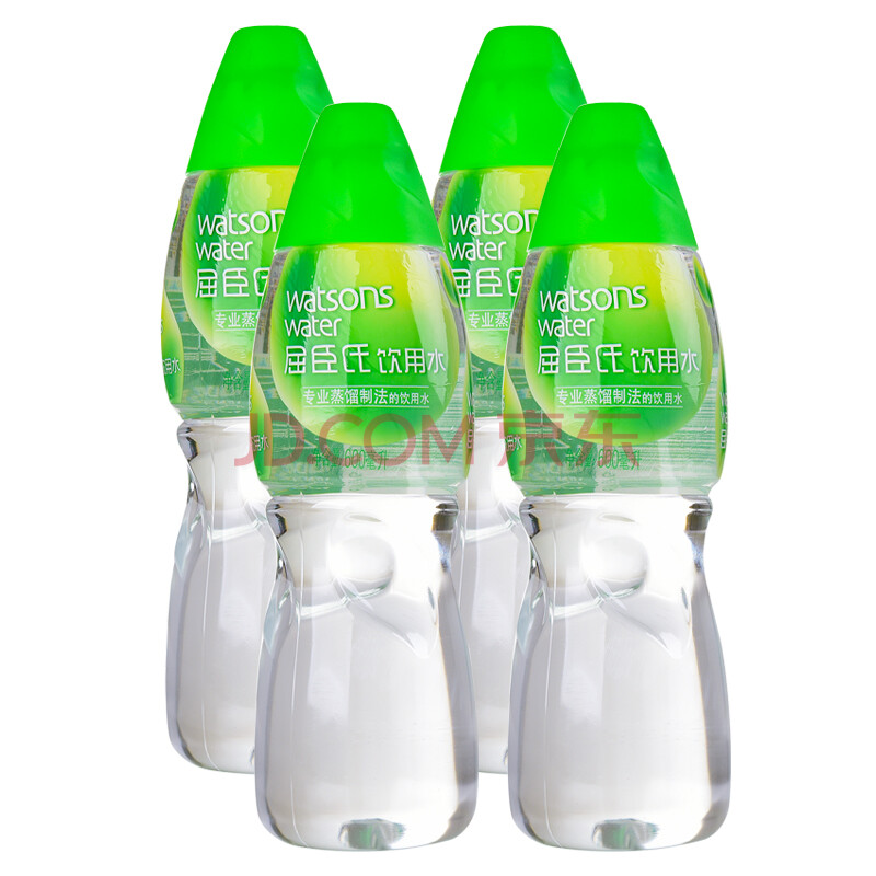 屈臣氏(watsons)蒸馏制法饮用水蒸馏水650ml(600ml 50ml)瓶装支装 650