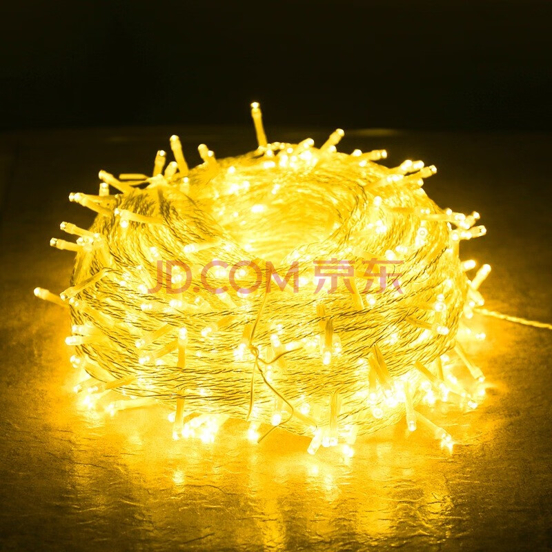 圣诞装饰树灯户外防水挂灯满天星星灯七彩变色灯房间布置节日吊灯灯饰