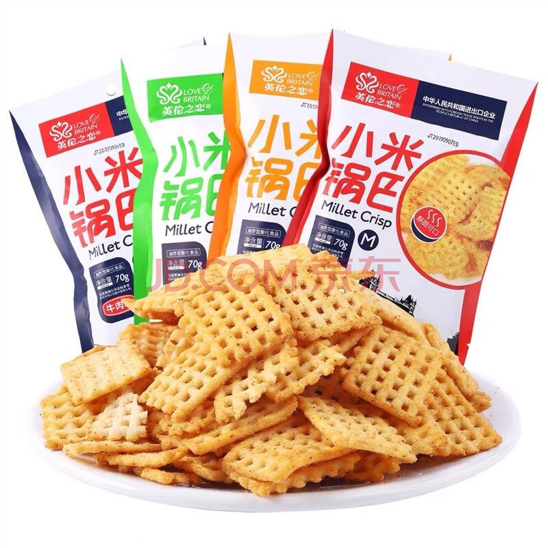 英伦之恋 小米锅巴70g 麻辣味 1包