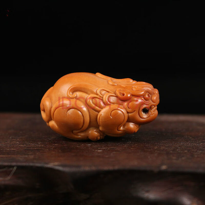 橄榄核雕貔貅单籽单颗招财吊坠挂件纯手工雕刻苏工手把件文玩饰品