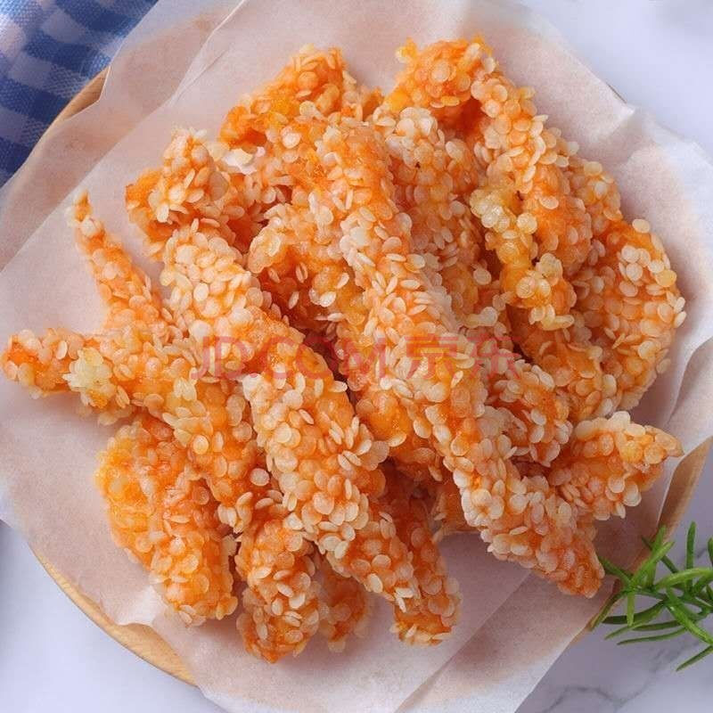 雪花排条900g 无骨鸡柳雪花鸡柳 油炸半成品小吃商用食材批发