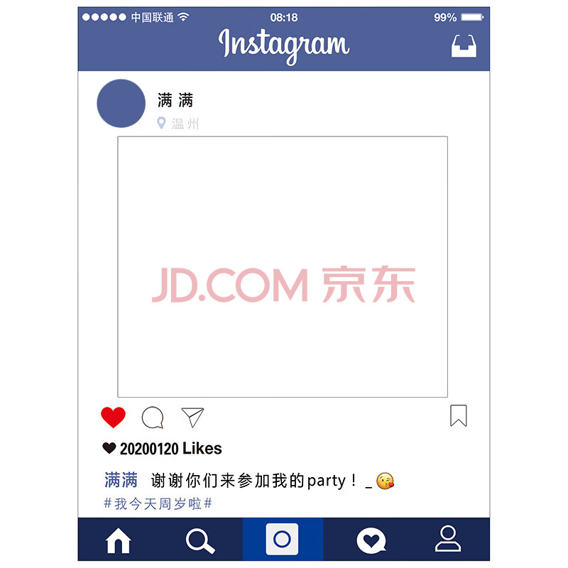 朋友圈拍照框kt板定制婚礼道具装饰手持手举牌网红拍照道具ins风 ins