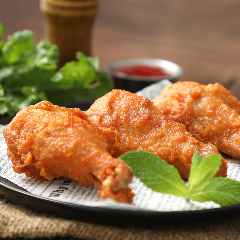 清真藤椒琵琶腿裹浆琵琶腿 1kg装小鸡腿油炸冷冻半成品