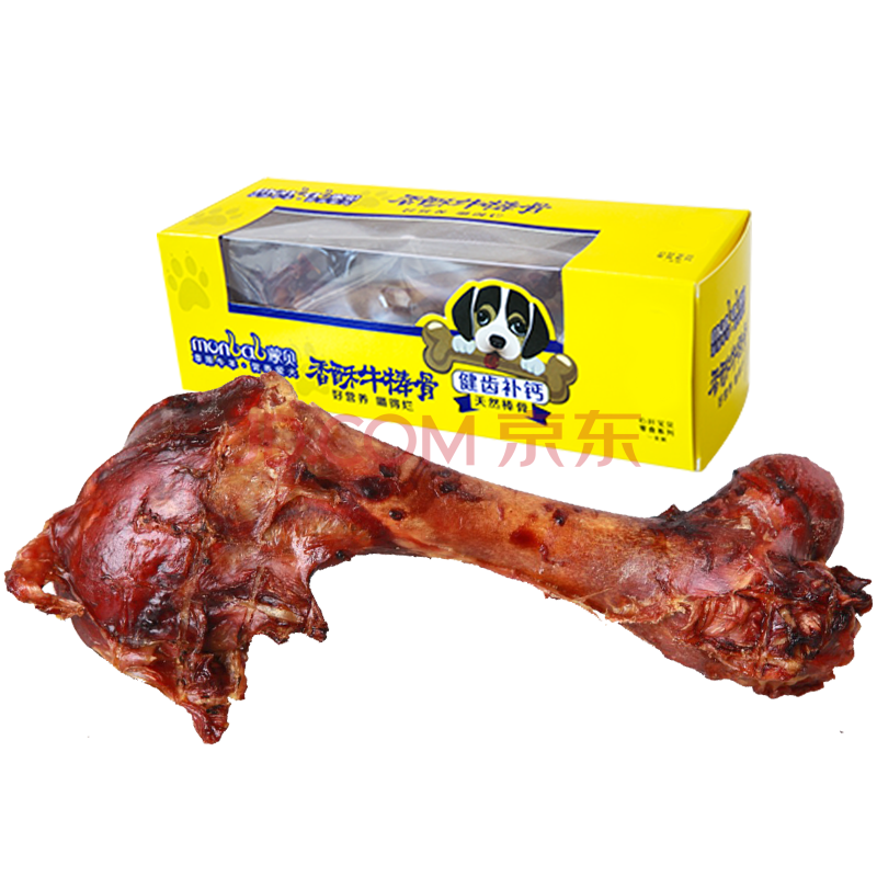 蒙贝 Monbab 狗零食香酥牛棒骨宠物零食狗狗磨牙棒