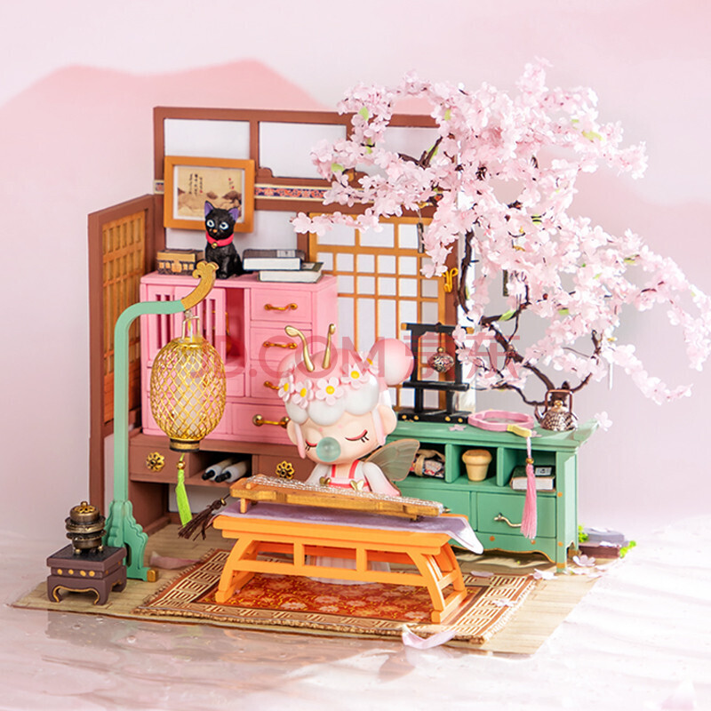 若态若来 nanci樱花庭囡茜手办盲盒礼物diy小屋立体拼图手工拼装3d