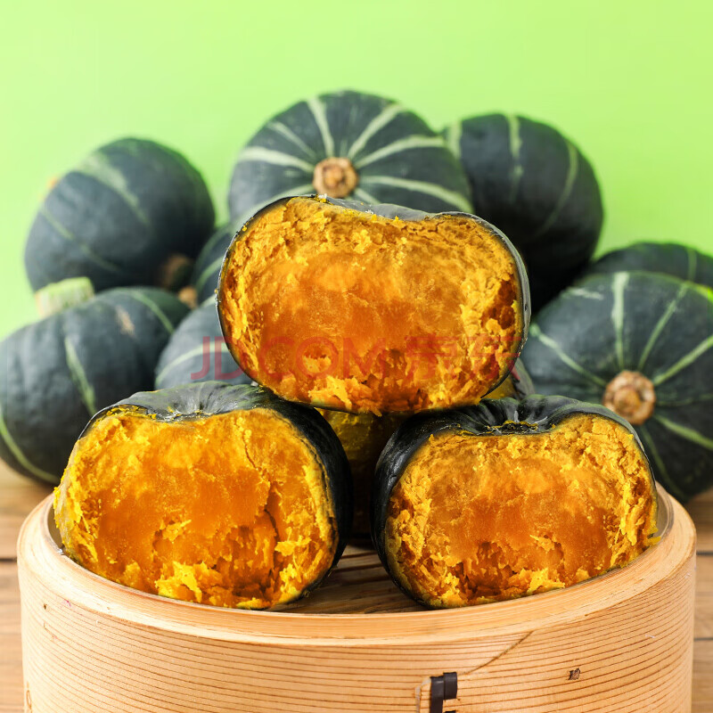 贝贝南瓜小板栗南瓜栗子栗味绿粉蔬菜新鲜3/5/8斤 8斤