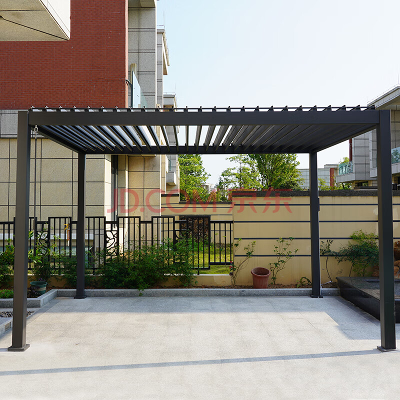 howvin豪园别墅现代简约户外凉亭 花园室外家具遮阳棚