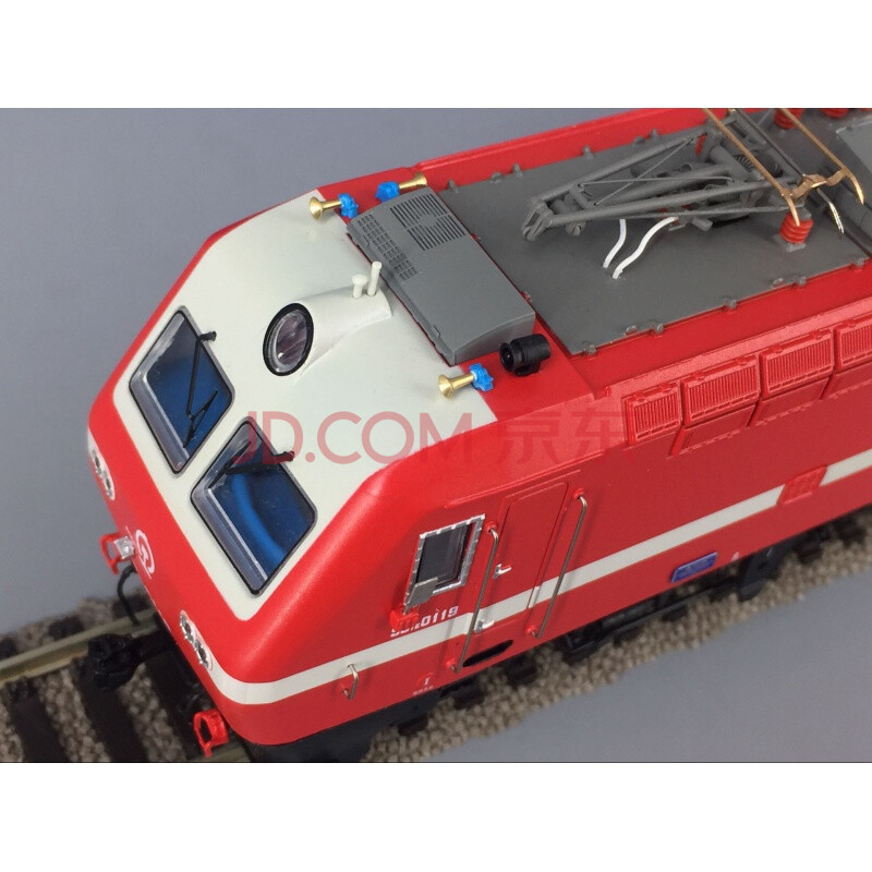 mtc 火车模型 ho1:87 比例 ss 韶山7e 型电力机车 (美女) 合金品质