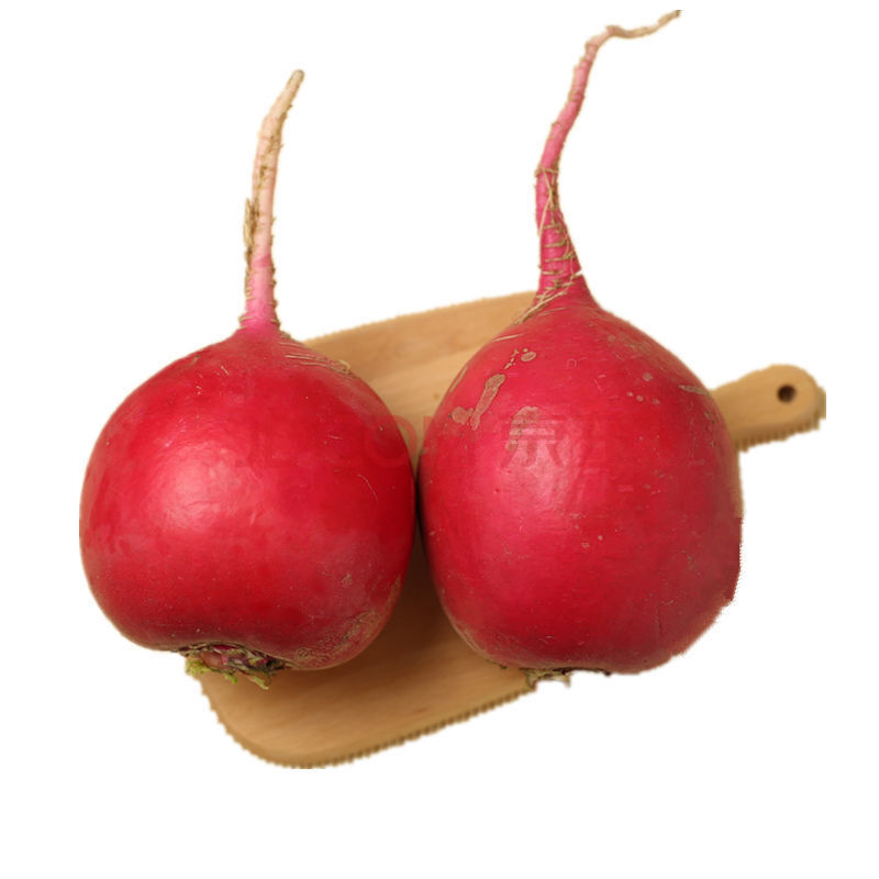 东北大红萝卜红皮白心大红袍圆萝卜新鲜农家雌性甜脆生吃顺丰 3斤