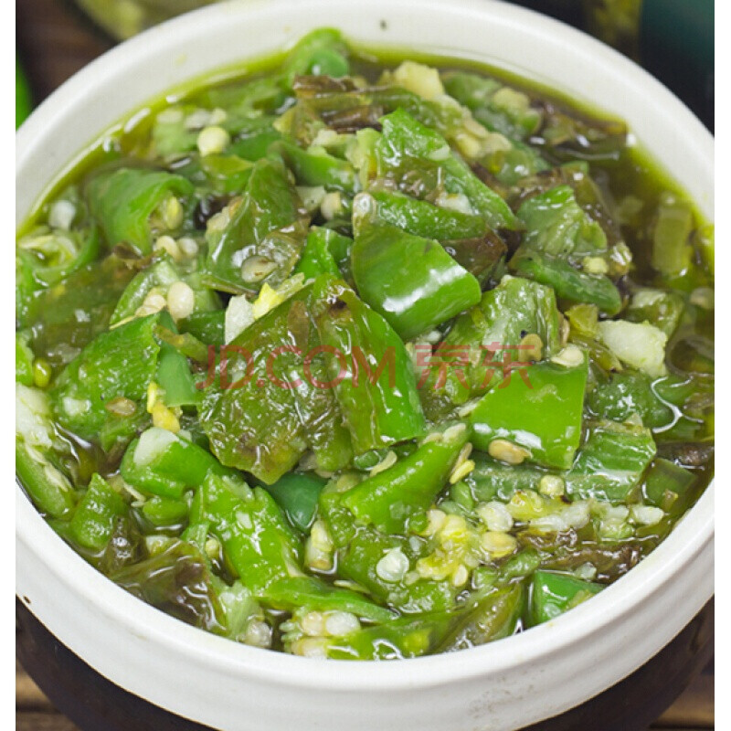 四川特产 拌饭酱下饭菜辣椒酱香辣青椒酱 210g