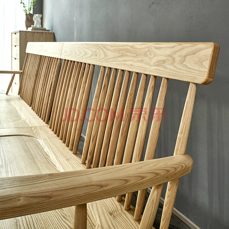 木头沙发可拆洗小户型客厅木制原木色纯实木高脚高靠背单张四人直排一