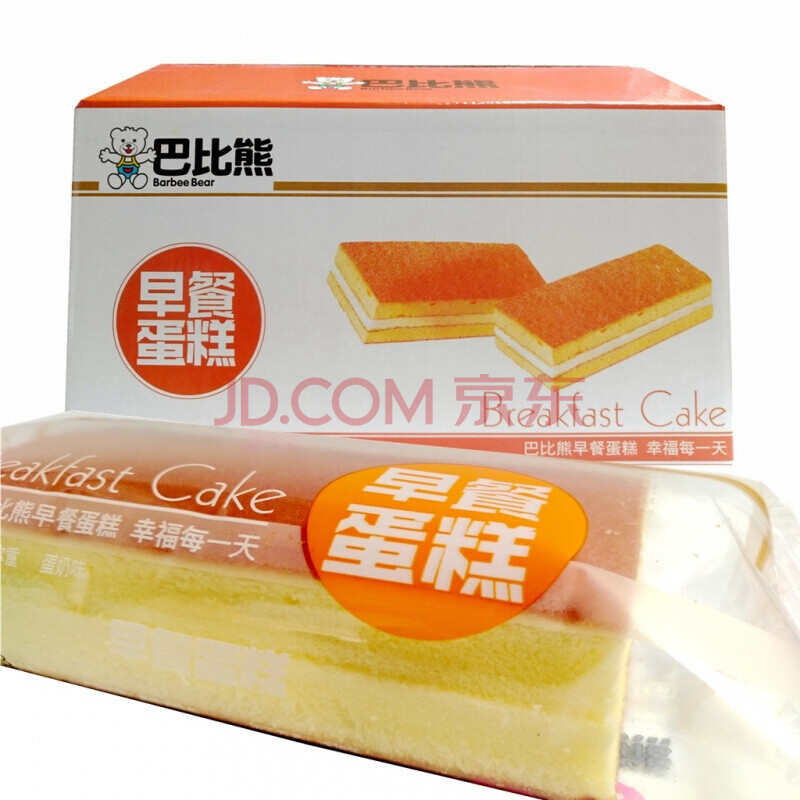 巴比熊早餐散称夹心独立包装面包多规格原箱4斤2000g 早餐4斤原装箱