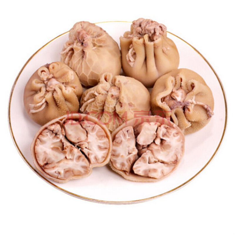 内蒙古羊肚包脑2斤新鲜快手网红吃播美食羊肉羊脑包肚口感嫩微微耐嚼