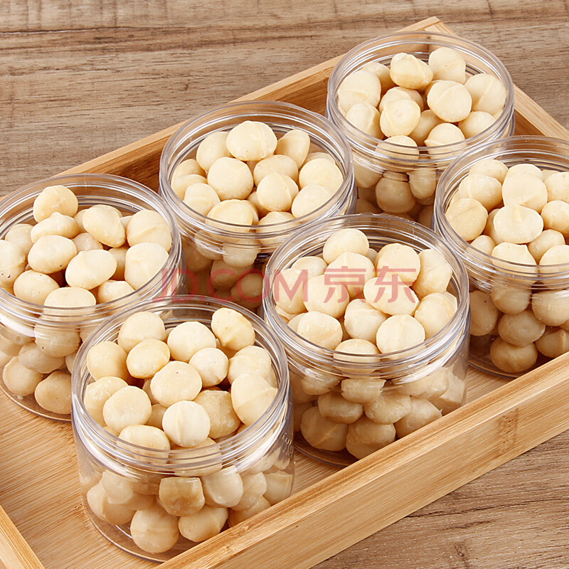 奶油味夏威夷果仁小罐装免剥坚果原味干果懒人果仁休闲零食小吃