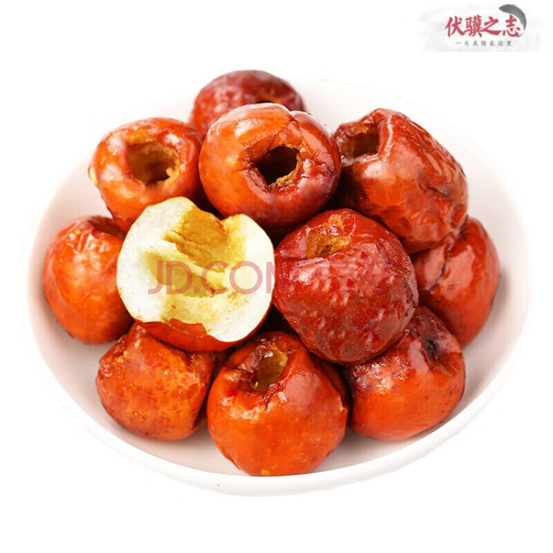 年货 黄骅酥脆冬枣红枣干果零食沧州特产脆枣空心无核红枣1000克