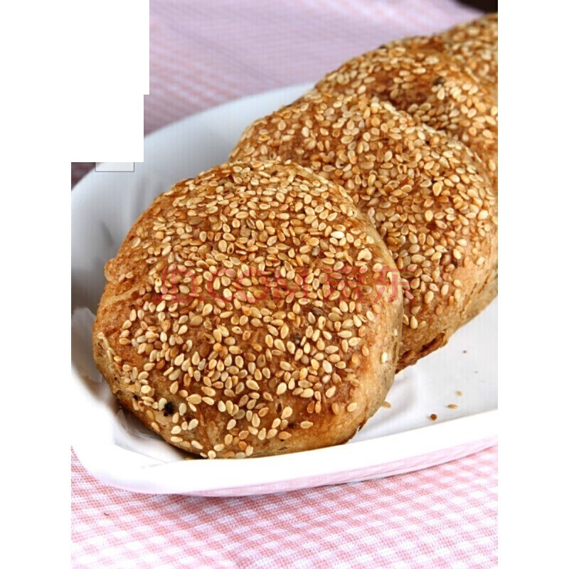 老北京烧饼密云烧饼麻酱椒盐红糖烧饼下单现烤火锅搭配15个装 750g.