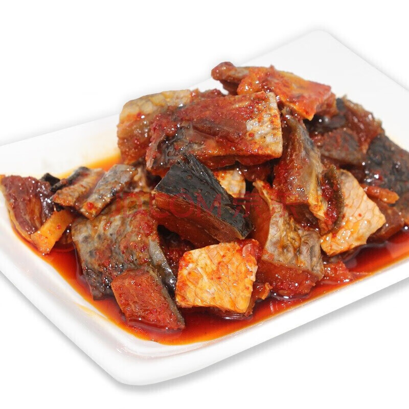 乌鱼块香辣鱼块腌鱼块礼盒装x1 乌鱼块 150g/瓶*4