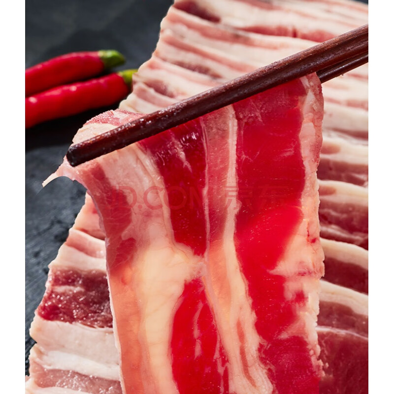 牛肉片 厚切牛肉片肥牛片火锅烧烤新鲜雪花肥牛卷2斤