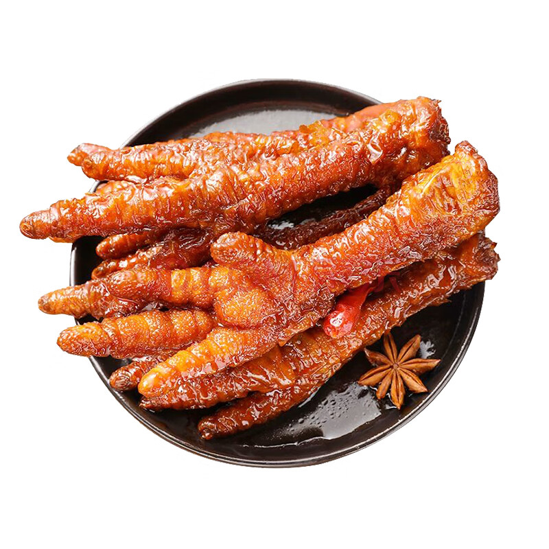 华夏味道纯肉零食鸭脖鸭翅鸭掌鸭锁骨无骨鸡爪虎皮凤爪卤香猪蹄小吃