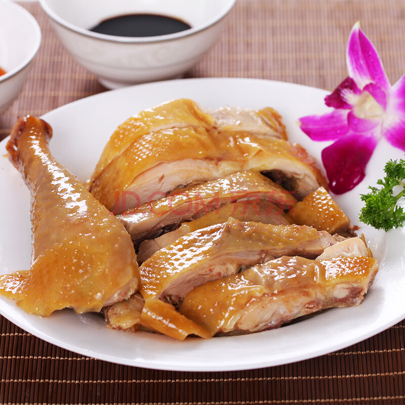 广东梅州盐焗鸡正宗客家特产小吃手撕鸡整只熟食咸香辣鸡真空包装