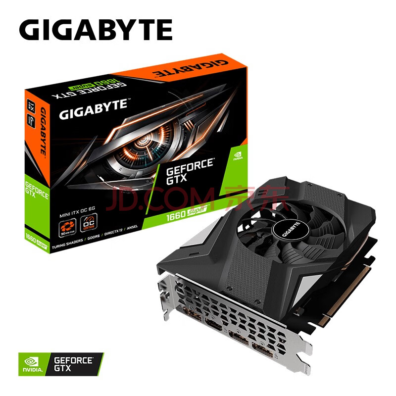 技嘉(gigabyte) gtx 1660 super 系列 6g ddr6 电脑独立游戏吃鸡显卡