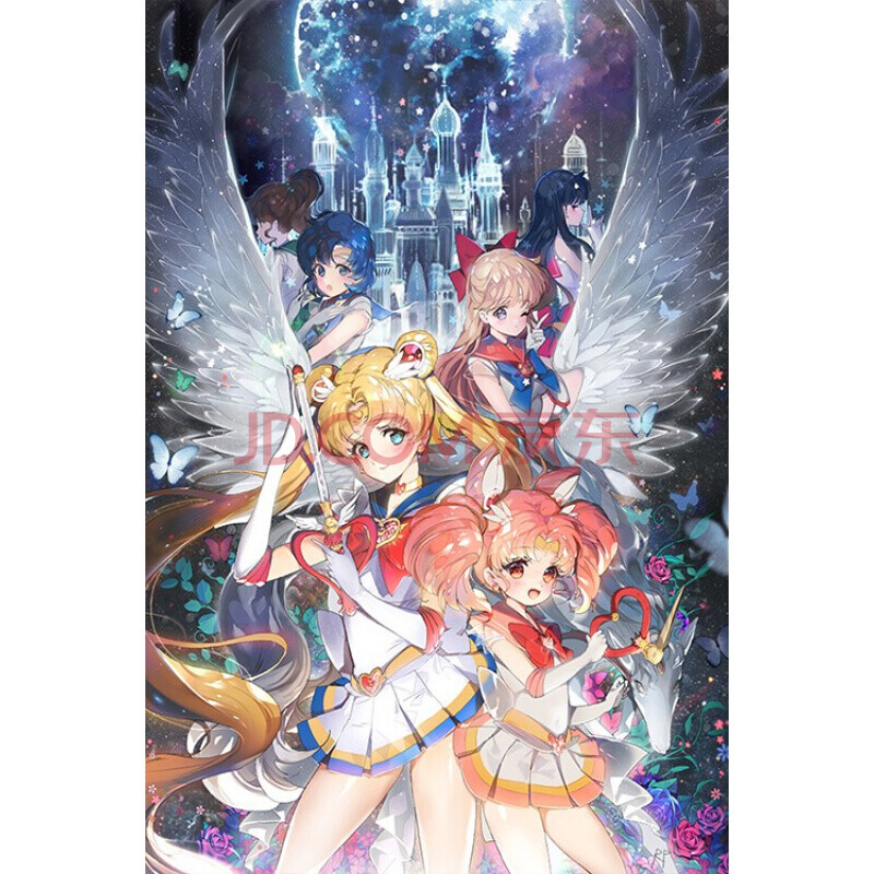 【京品】美少女战士拼图 水冰月木质拼图300/500/1000片大型成人成年