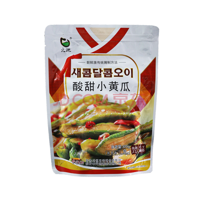 东北特产酸黄瓜腌黄瓜小黄瓜脆香辣300g袋酱黄瓜咸菜自制东北 两包装