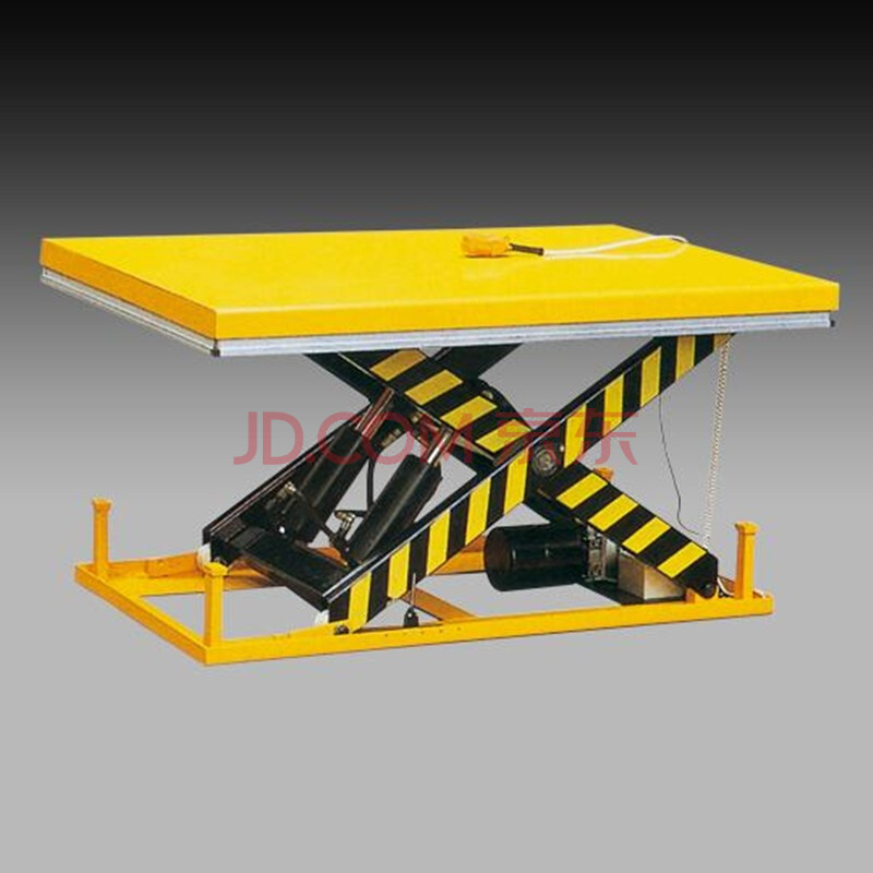 电动升降平台固定式升降机手动液压升降台固定装卸台小型升降机 mj-a