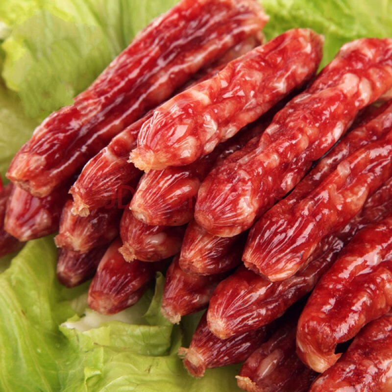 杭味香肠400g袋装广式腊肠7分瘦猪肉杭州特产腊味红肠年货