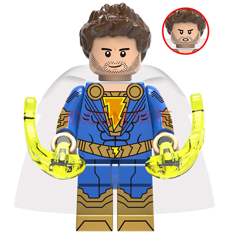 乐高沙赞雷霆沙赞dc宇宙蝙蝠侠小丑海王神奇女侠超人英雄积木玩具兼容