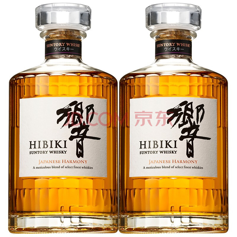 日本原装进口洋酒 hibiki乡音三得利(suntory)响和风醇韵威士忌700ml