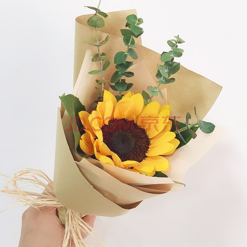 莱一刻 鲜花速递 单支红玫瑰公司活动用花同城北京上海广州深圳全国配